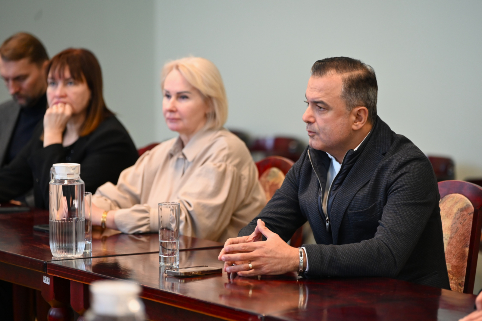 Veselības ministrs darba vizītē apmeklē Preiļu novadu