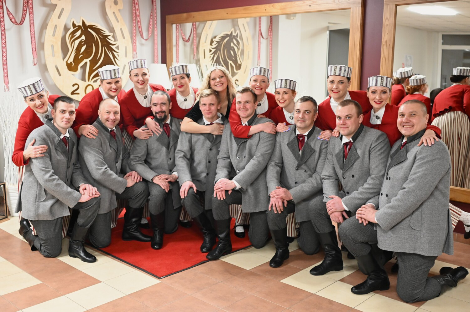 Tautas deju kolektīvu sadancis "Ziemas danči"