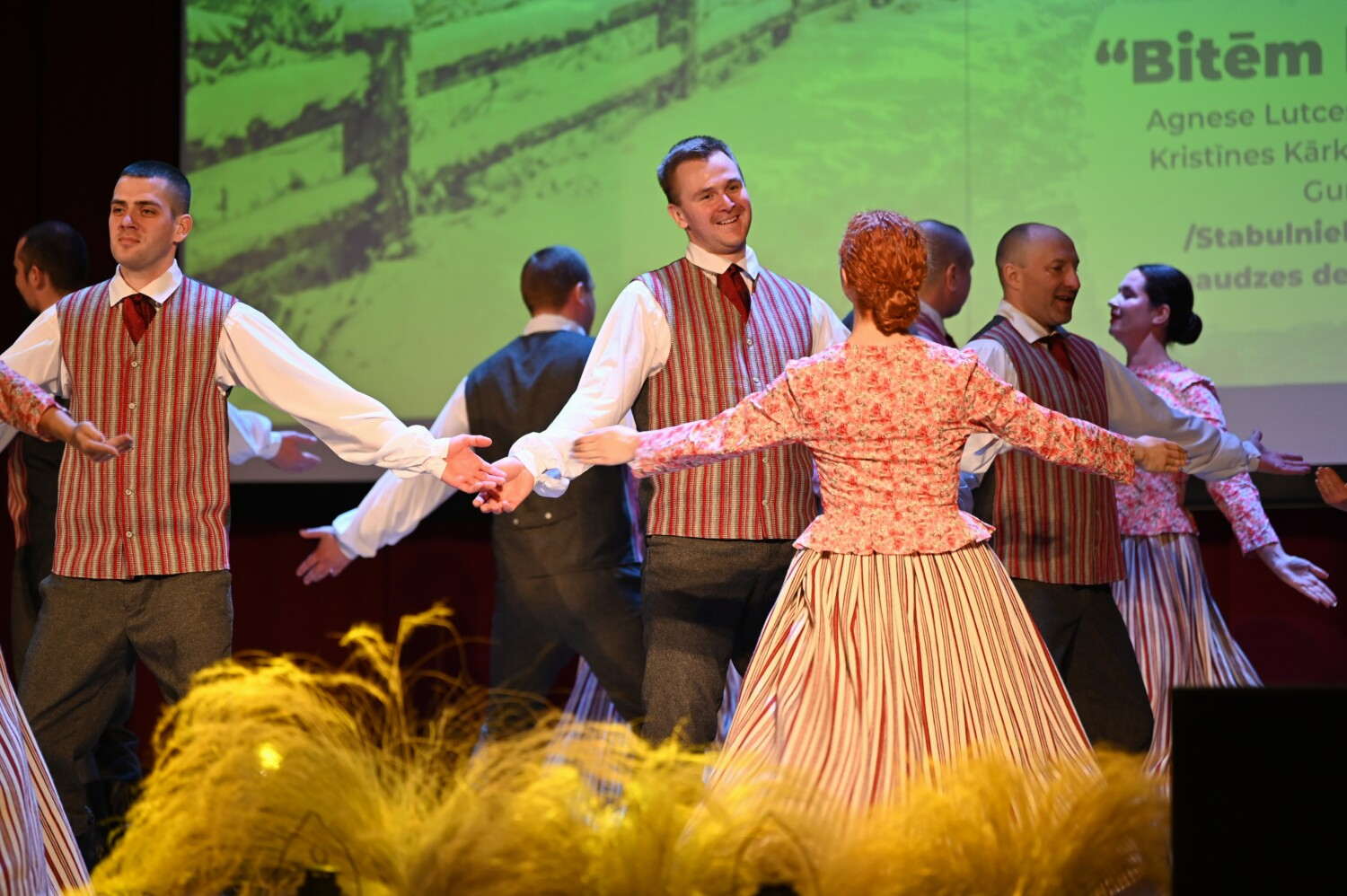 Tautas deju kolektīvu sadancis "Ziemas danči"