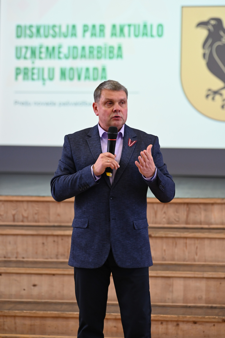 Aglonas Kultūras namā aizvadītas diskusijas par aktuālo uzņēmējdarbībā Preiļu novadā