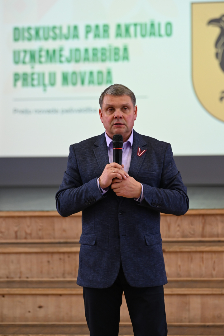 Aglonas Kultūras namā aizvadītas diskusijas par aktuālo uzņēmējdarbībā Preiļu novadā