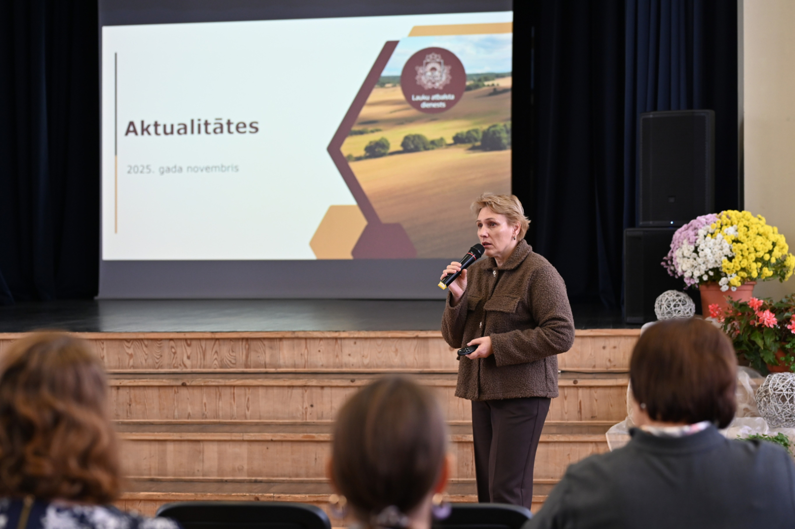 Aglonas Kultūras namā aizvadītas diskusijas par aktuālo uzņēmējdarbībā Preiļu novadā