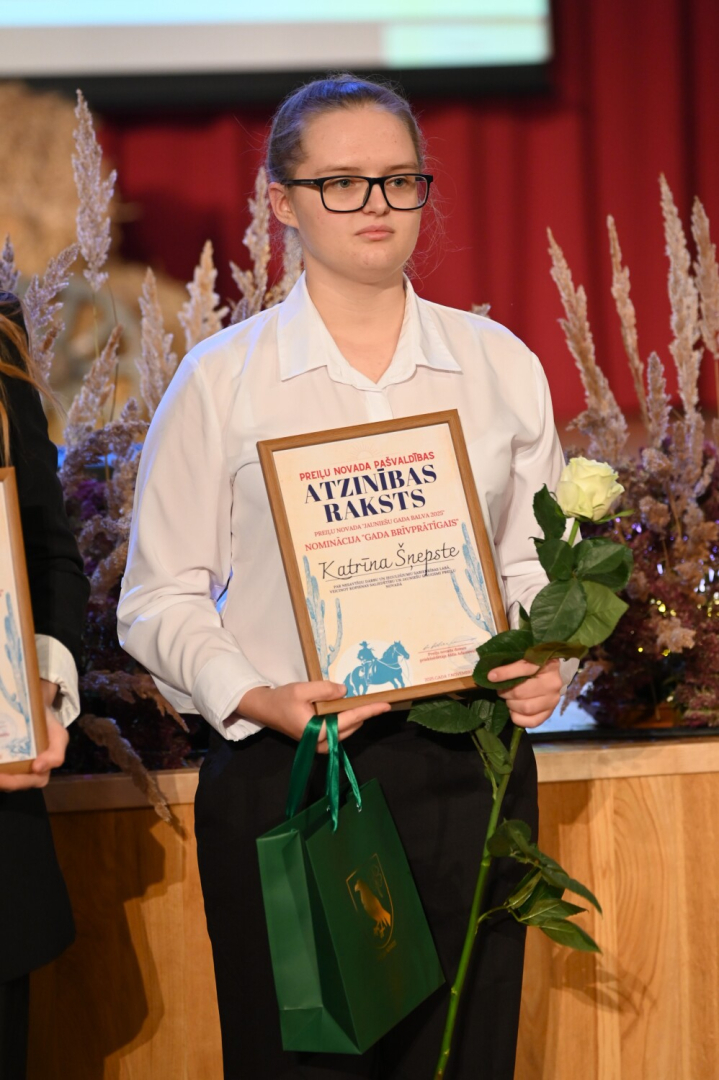 Preiļu novada Jauniešu gada balva 2025 un Pilngadības svētki