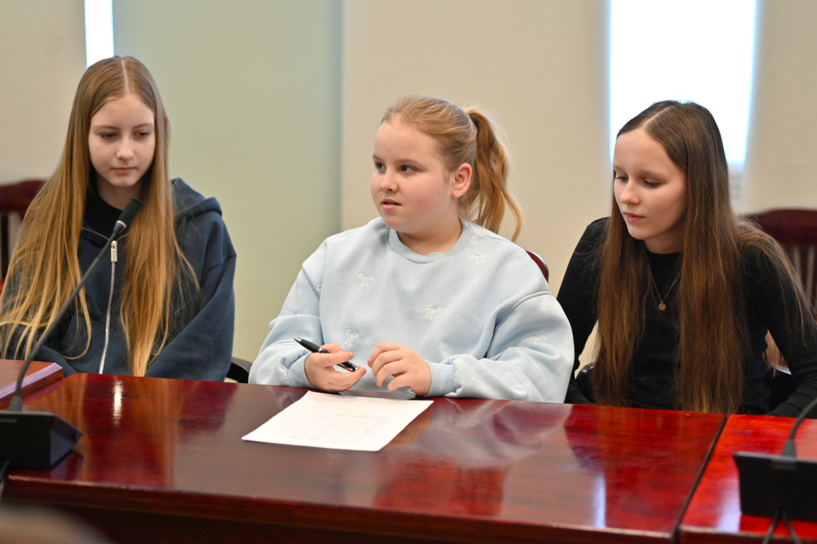 Preiļu 1. pamatskolas skolēni iepazīst pašvaldības budžeta veidošanas procesus