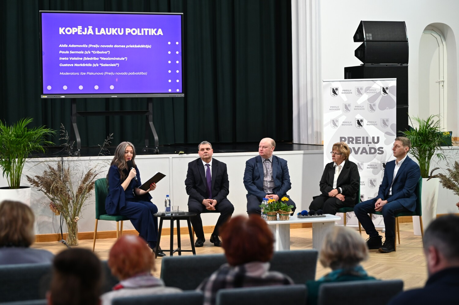 Preiļu novada iedzīvotāju forums "Lauku dzīves telpa, kurā dzīvo kopiena"