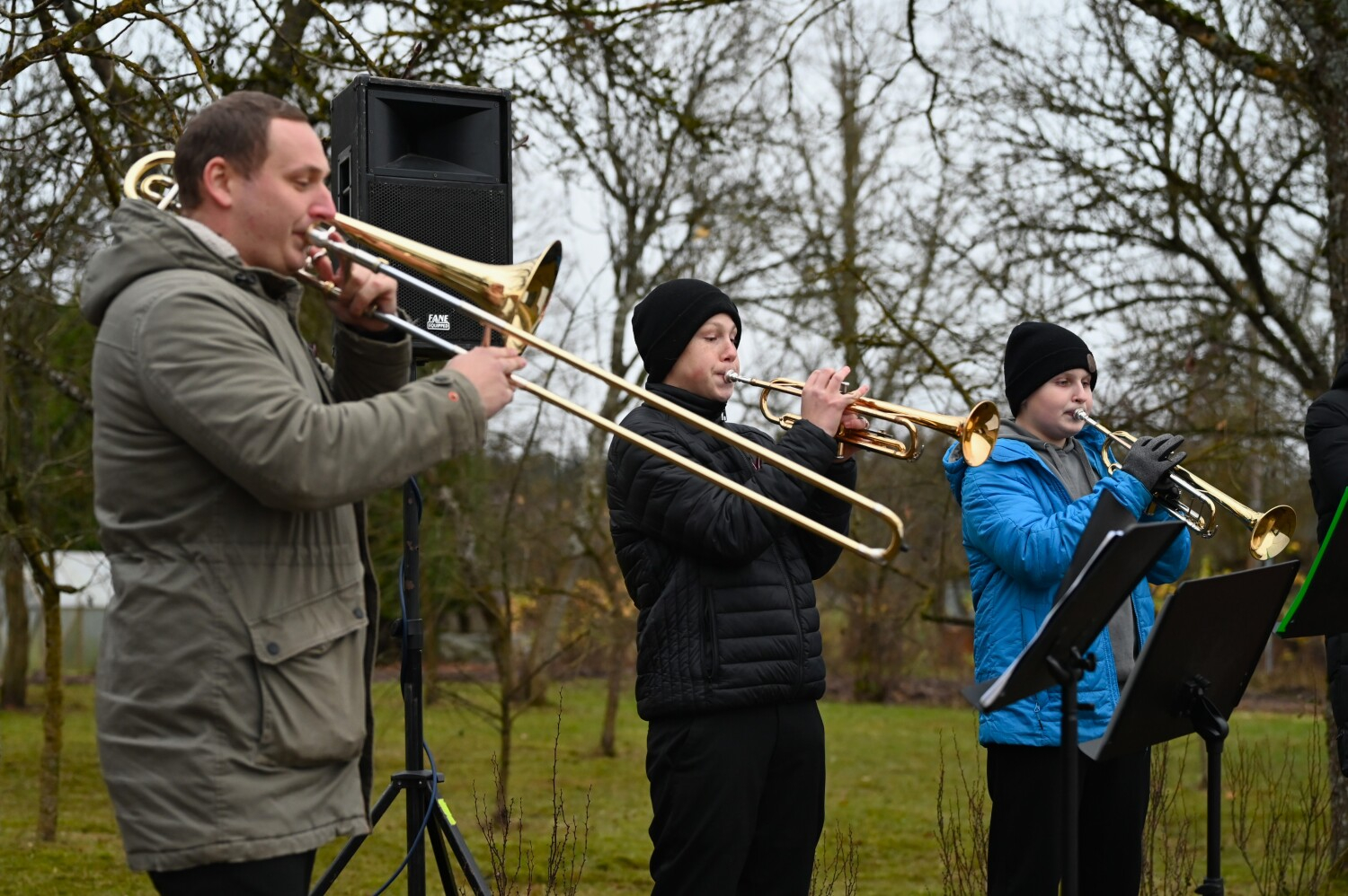 Piemiņas brīdis pie Lāčplēša kara ordeņa kavaliera Ignata Beča piemiņas akmens