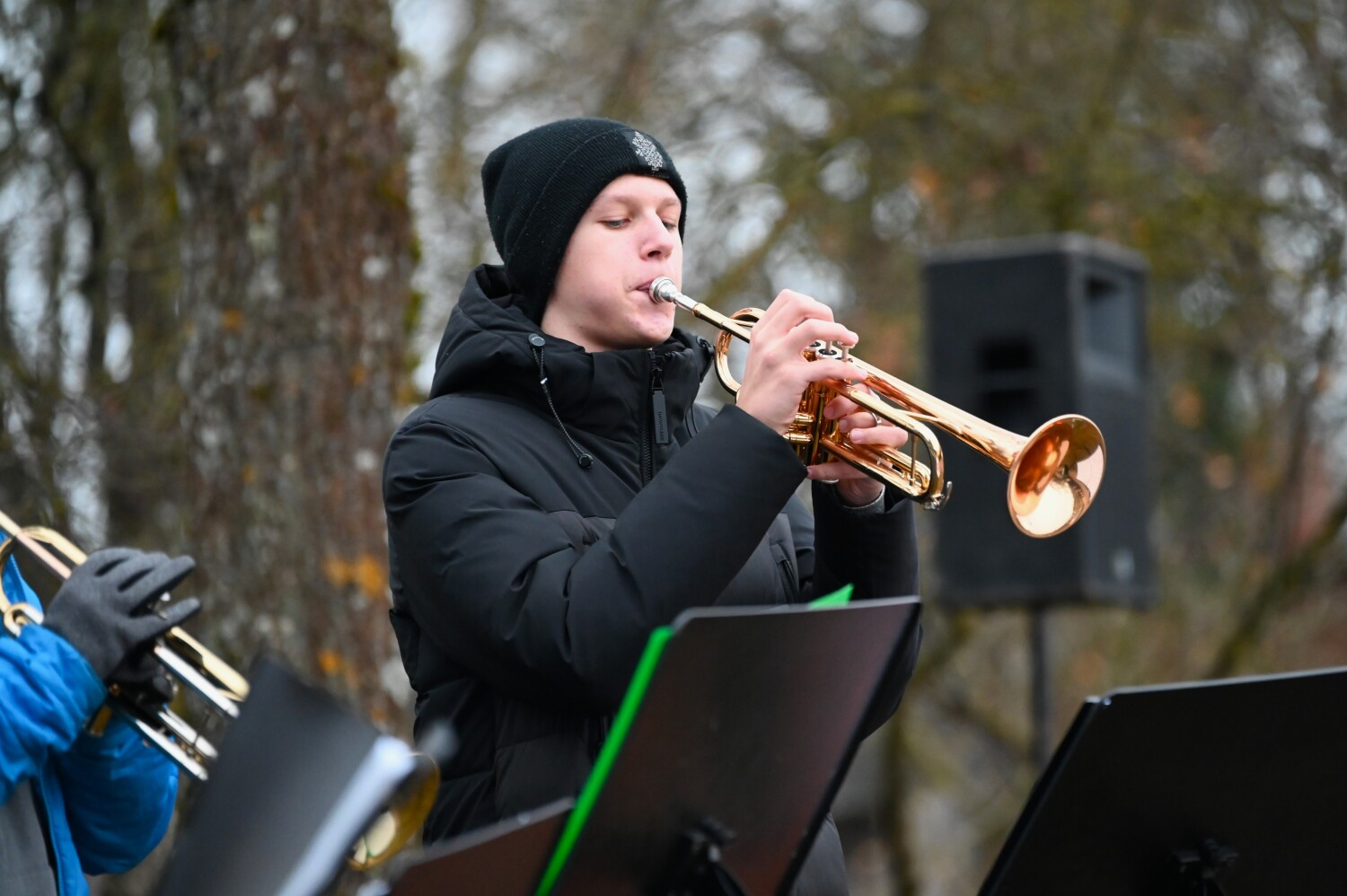 Piemiņas brīdis pie Lāčplēša kara ordeņa kavaliera Ignata Beča piemiņas akmens