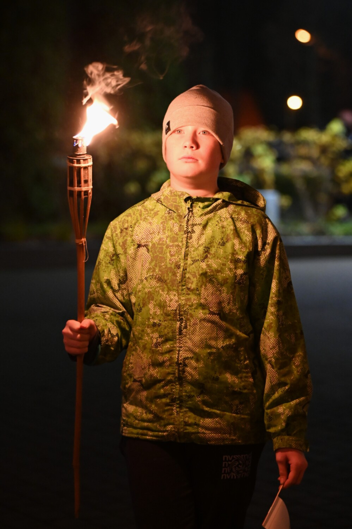 Lāčplēša dienas lāpu gājiens Preiļos