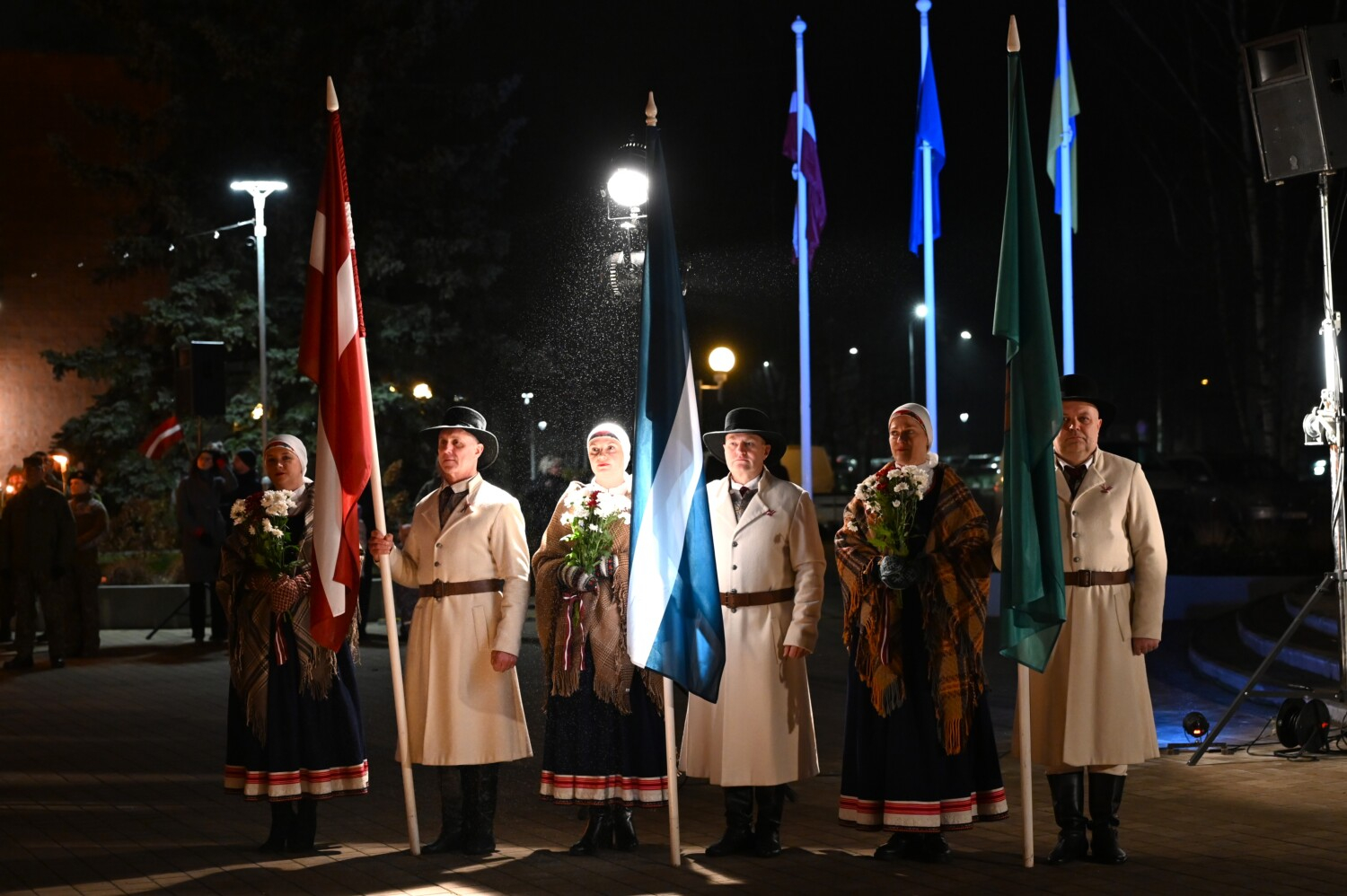 Lāčplēša dienas lāpu gājiens Preiļos