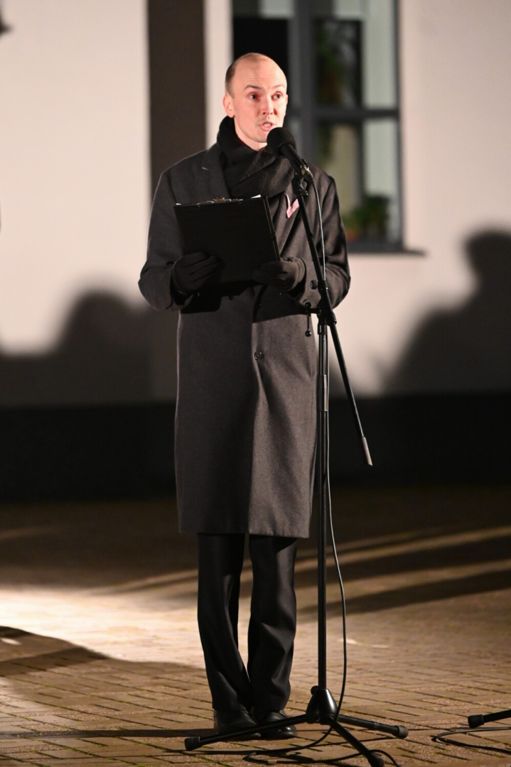 Lāčplēša dienas lāpu gājiens Preiļos