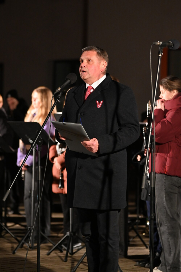 Lāčplēša dienas lāpu gājiens Preiļos