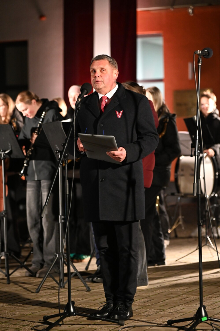 Lāčplēša dienas lāpu gājiens Preiļos