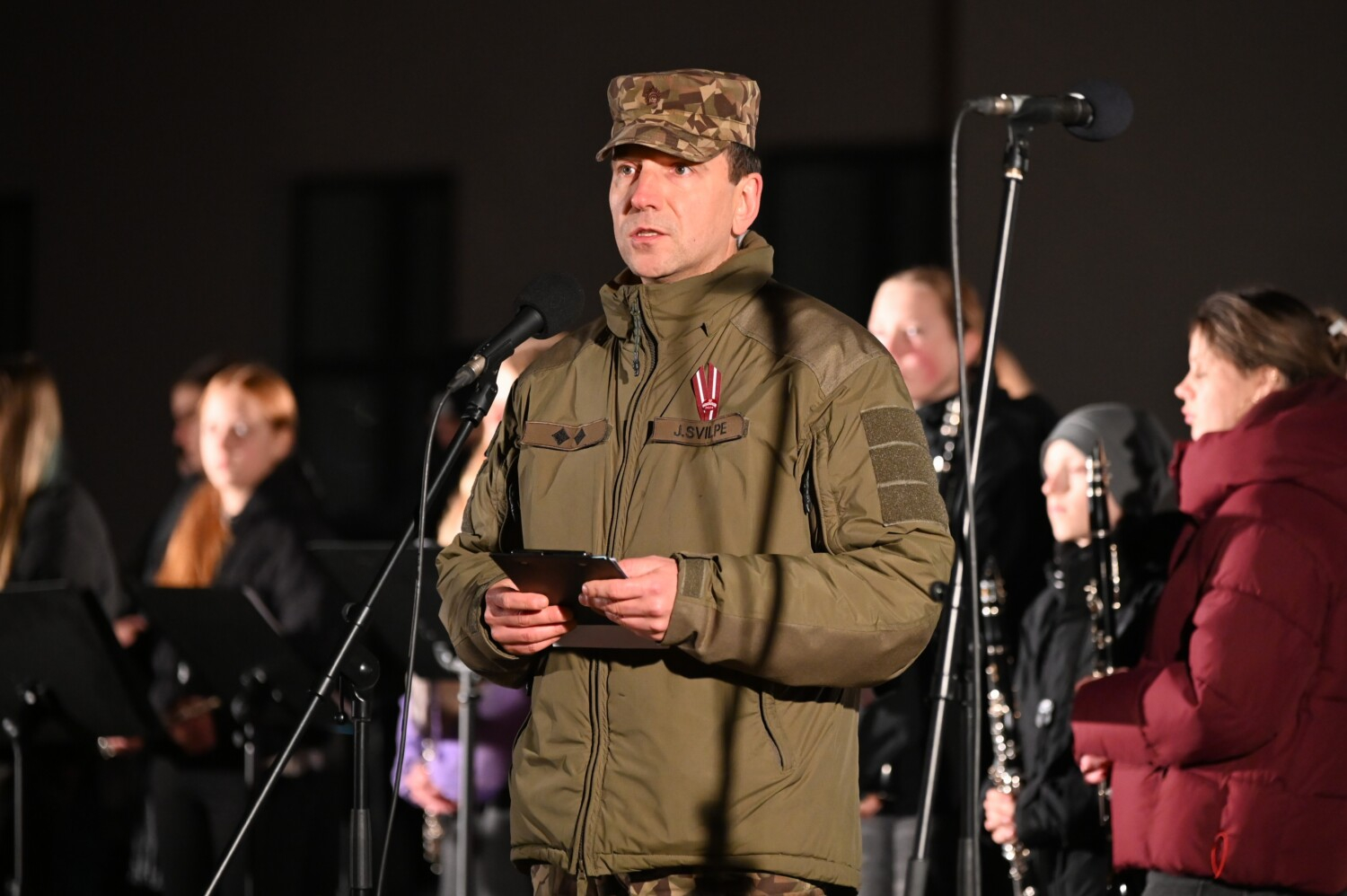 Lāčplēša dienas lāpu gājiens Preiļos