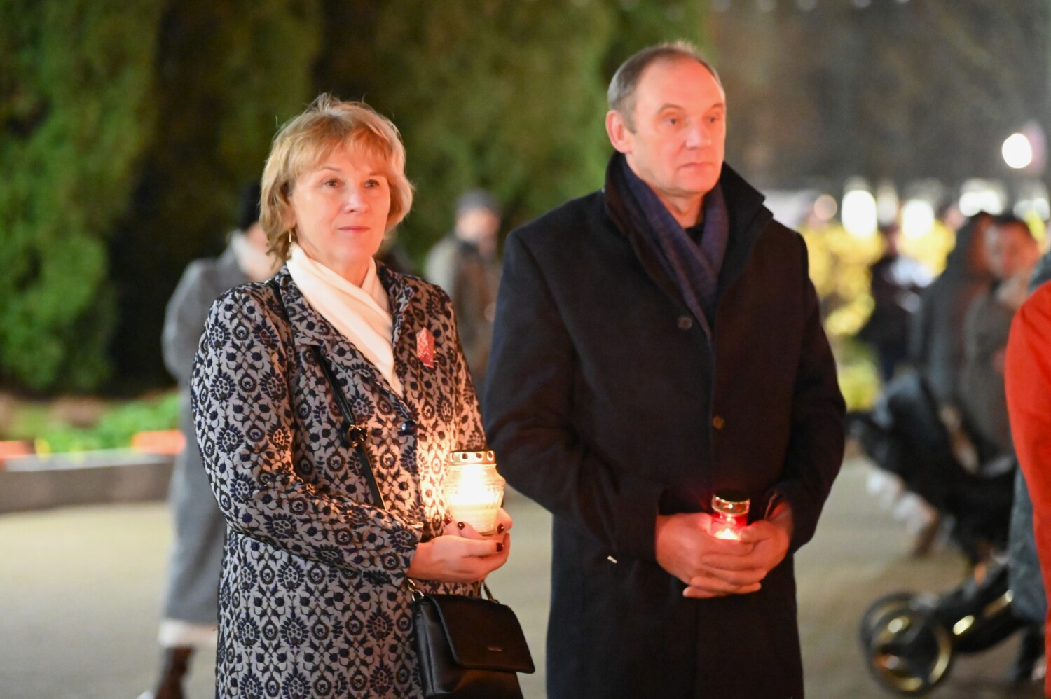 Lāčplēša dienas lāpu gājiens Preiļos