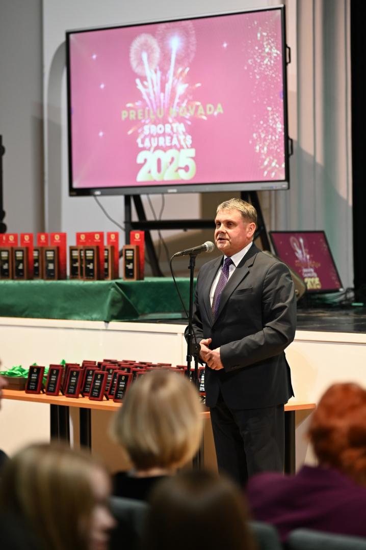 Apbalvoti 2025. gada Preiļu novada laureāti sportā