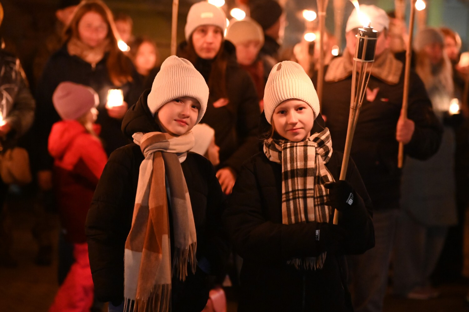 Lāčplēša dienas lāpu gājiens Preiļos