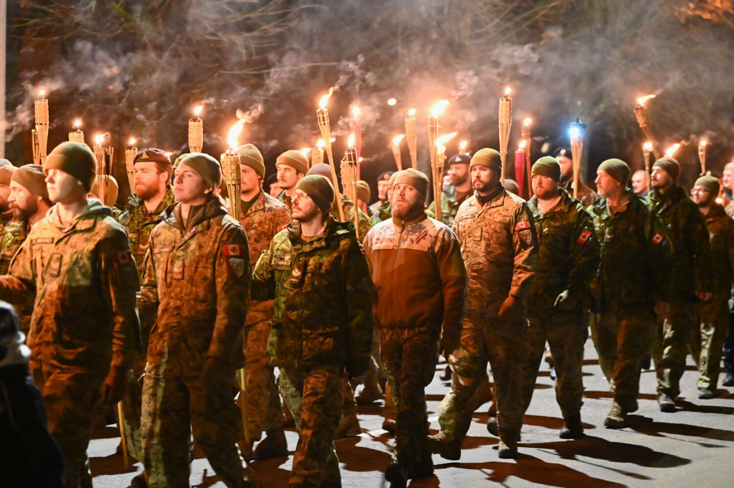 Lāčplēša dienas lāpu gājiens Preiļos