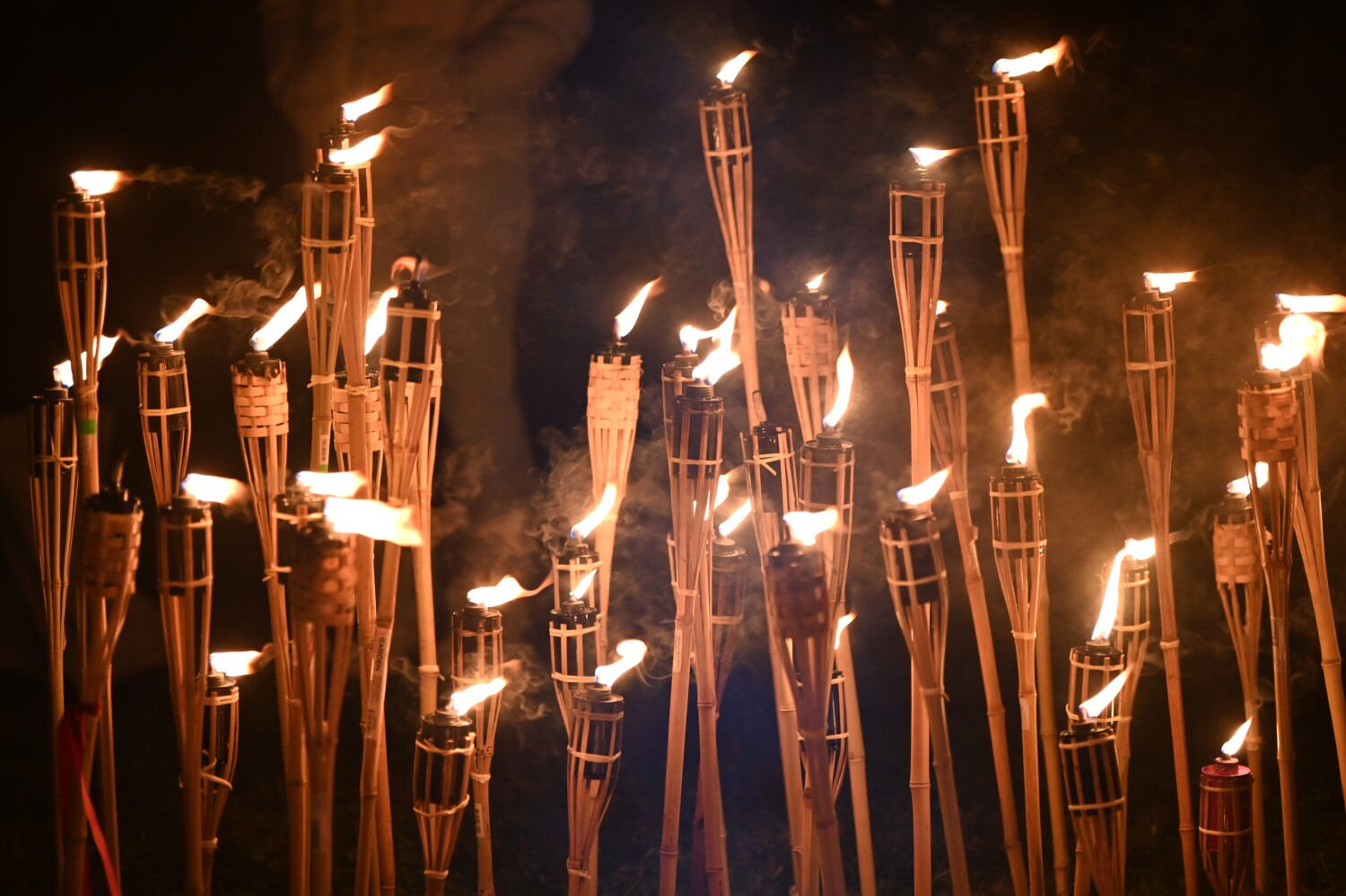 Lāčplēša dienas lāpu gājiens Preiļos