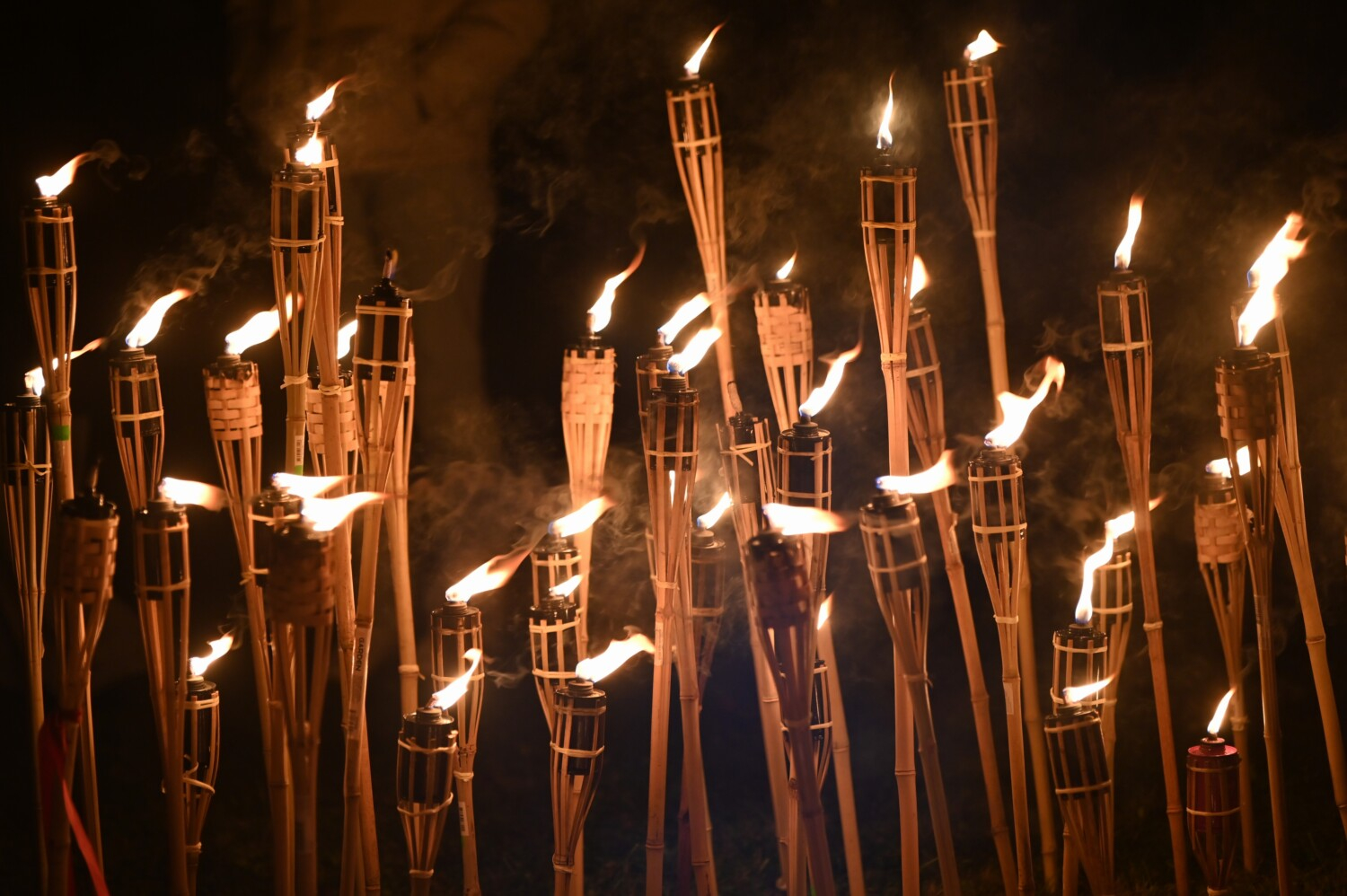 Lāčplēša dienas lāpu gājiens Preiļos