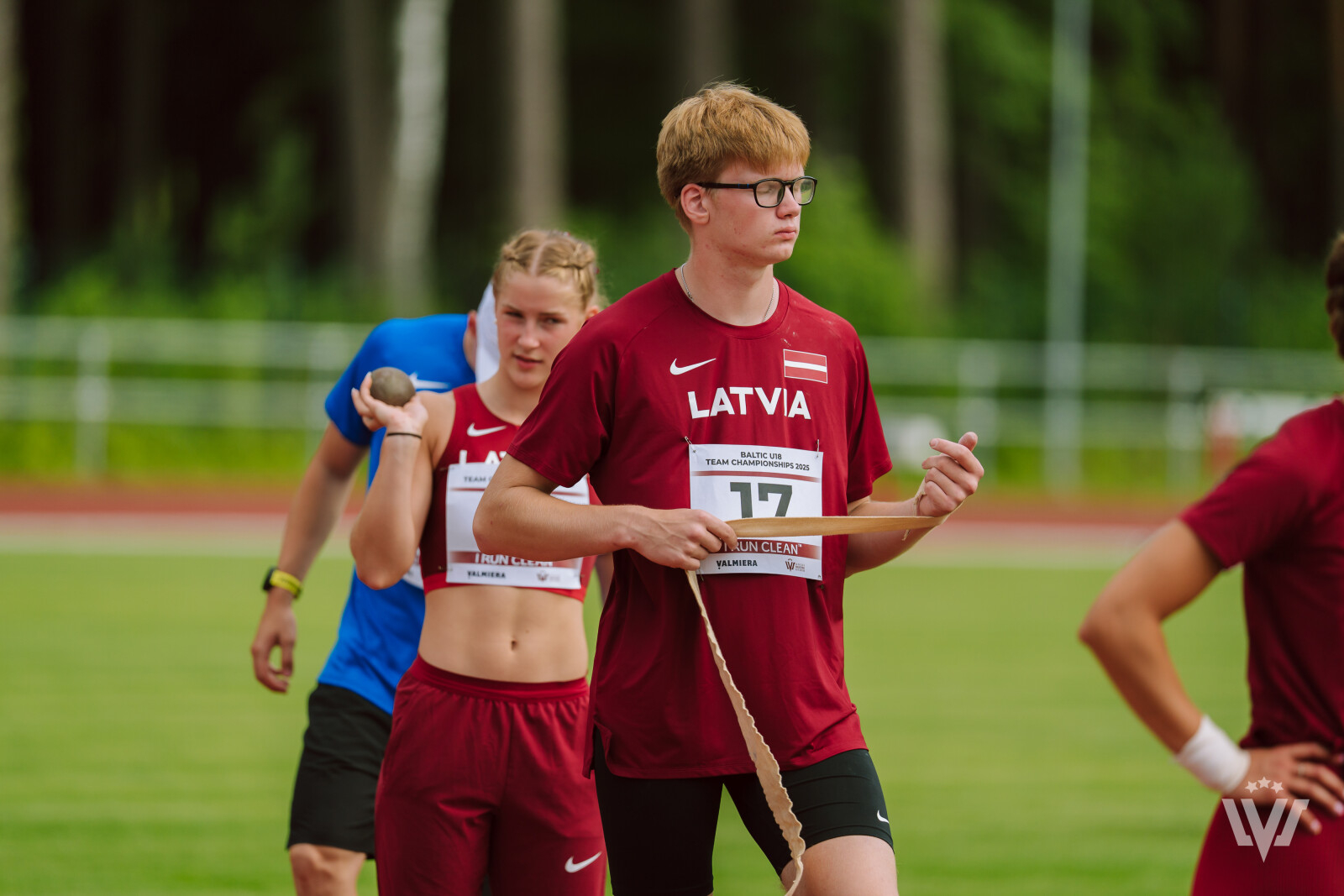 Preiļu novada BJSS vieglatlēti startē Baltijas komandu sacensībās U-16 un U-18