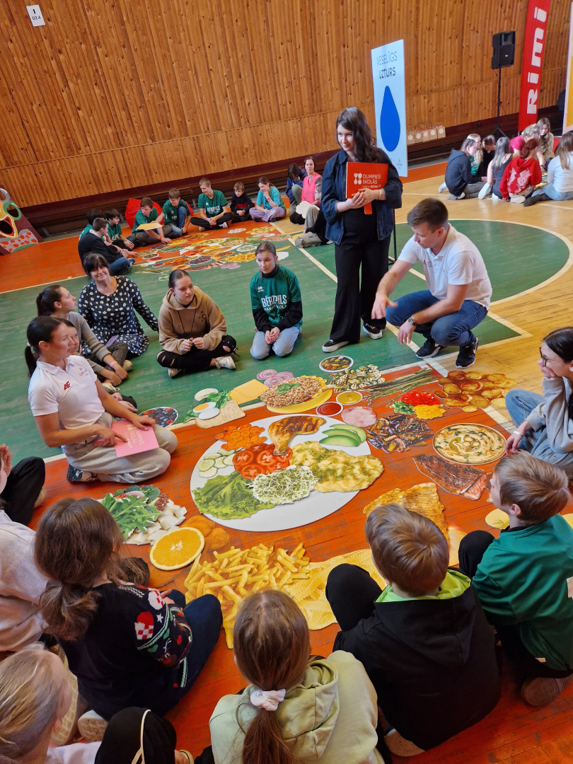 Latgalē aizvadīta noslēdzošā vizīte “Olimpieši skolās ar Rimi”