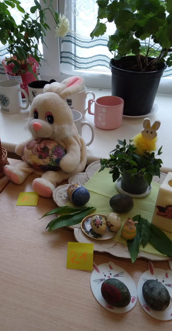 Preiļu novada Pensionāru biedrībā aizvadīts pasākums "Nu ir atnākusi Lielā diena!"