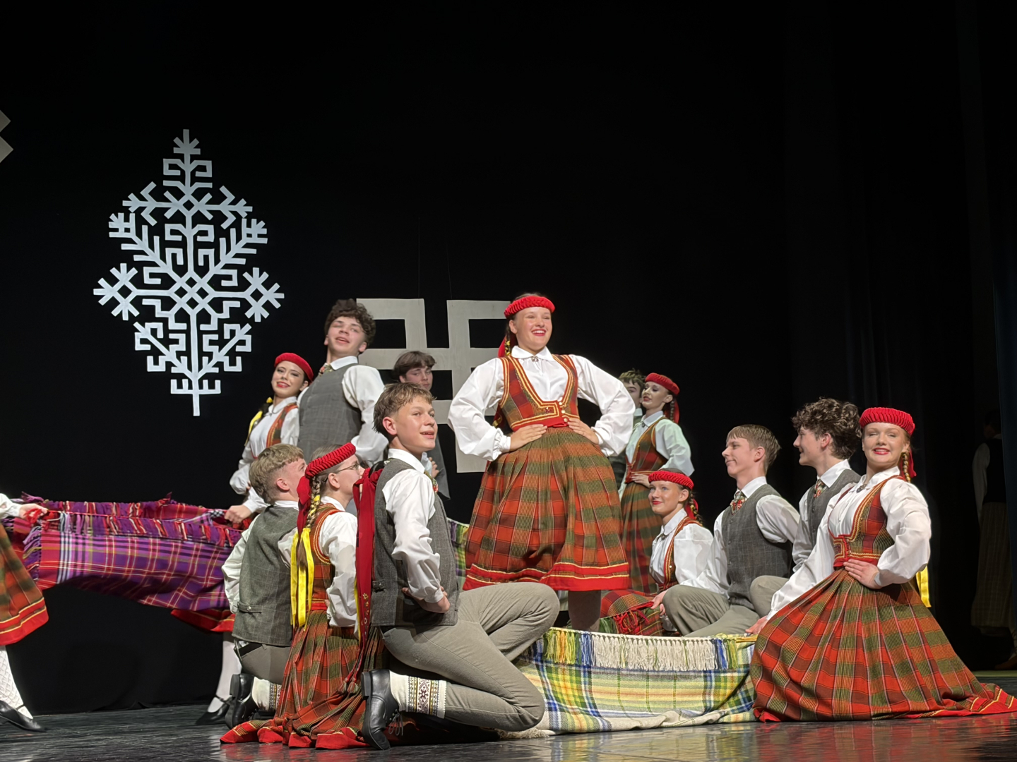 Tautas deju kolektīvu radošais pasākums "Pa-ceļam!" Preiļos