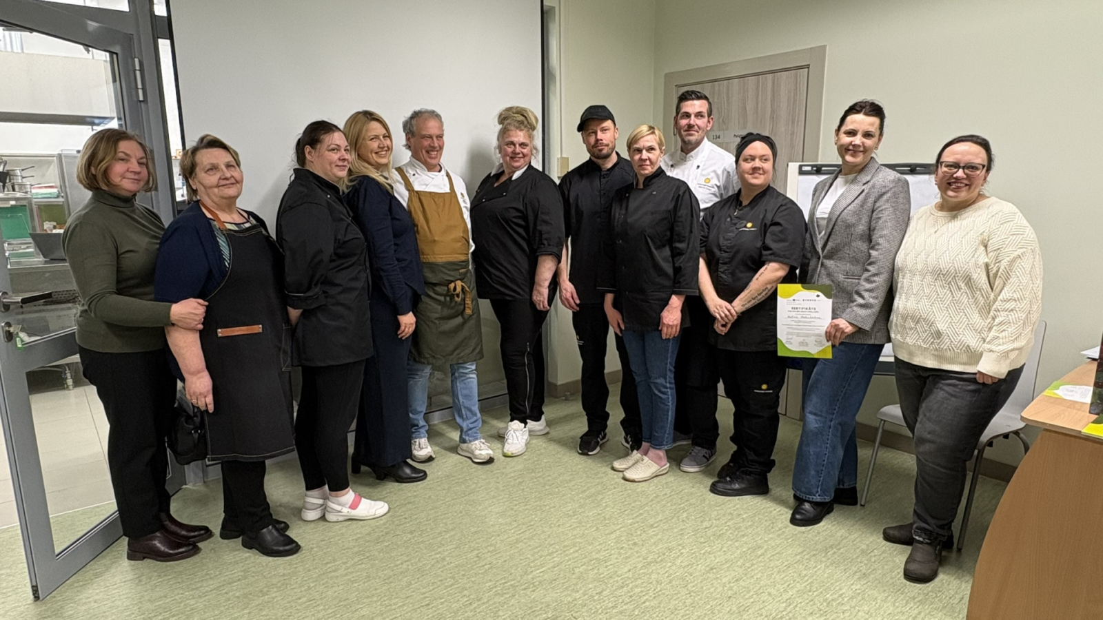 Preiļu novada skolu pavāri pilnveido prasmes meistarklasē