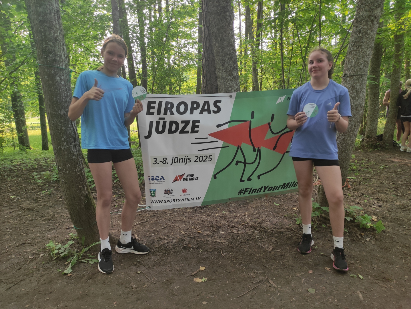 “Eiropas jūdze 2025” Preiļu parkā