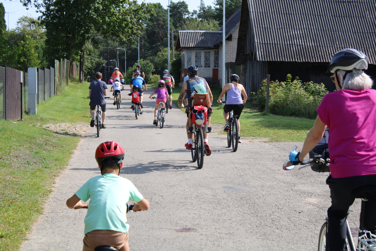 Aglonas tautas velosporta svētki "Ar veļiku pa Aglyunu"