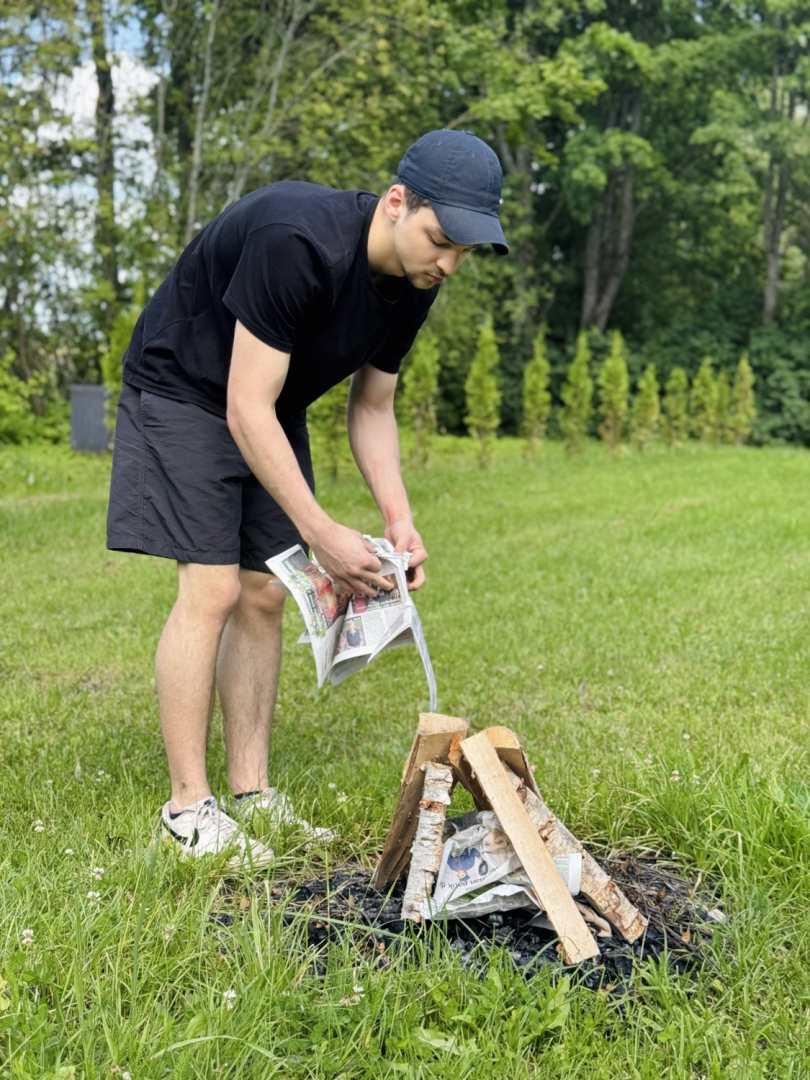 Jauniešu pikniks Riebiņu parkā