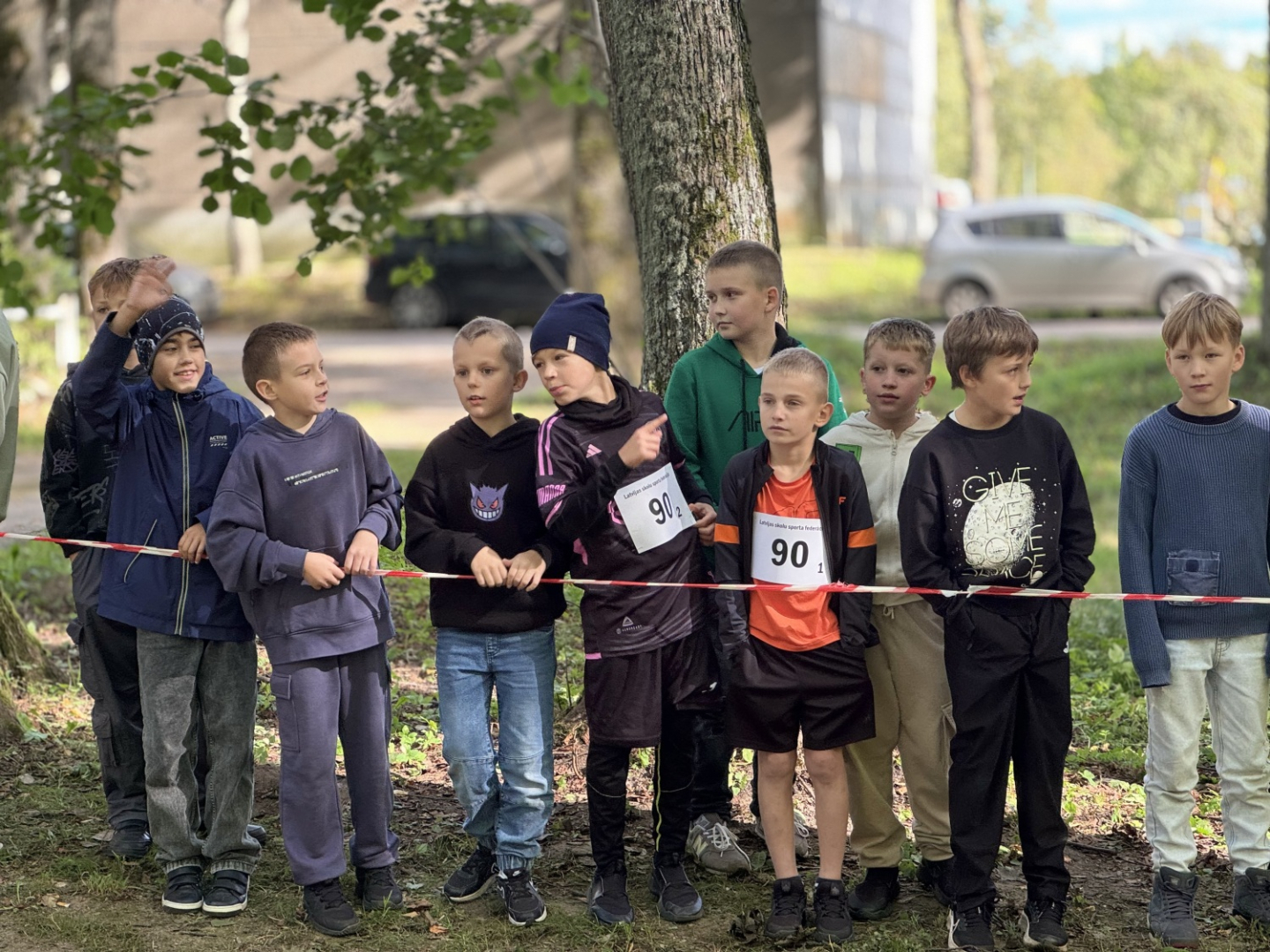 Latvijas Skolēnu 79. spartakiāde rudens krosa stafetēs Preiļos
