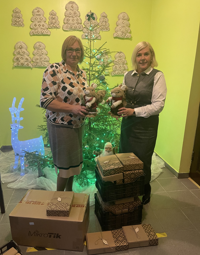 Ziemassvētku gaidīšanas prieks SAC “Rušona”