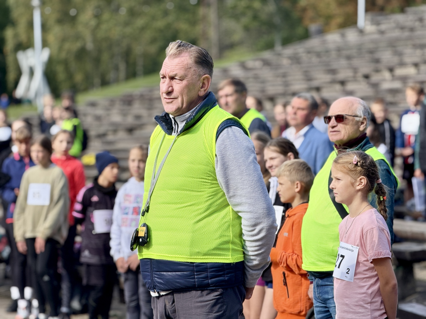 Latvijas Skolēnu 79. spartakiāde rudens krosa stafetēs Preiļos