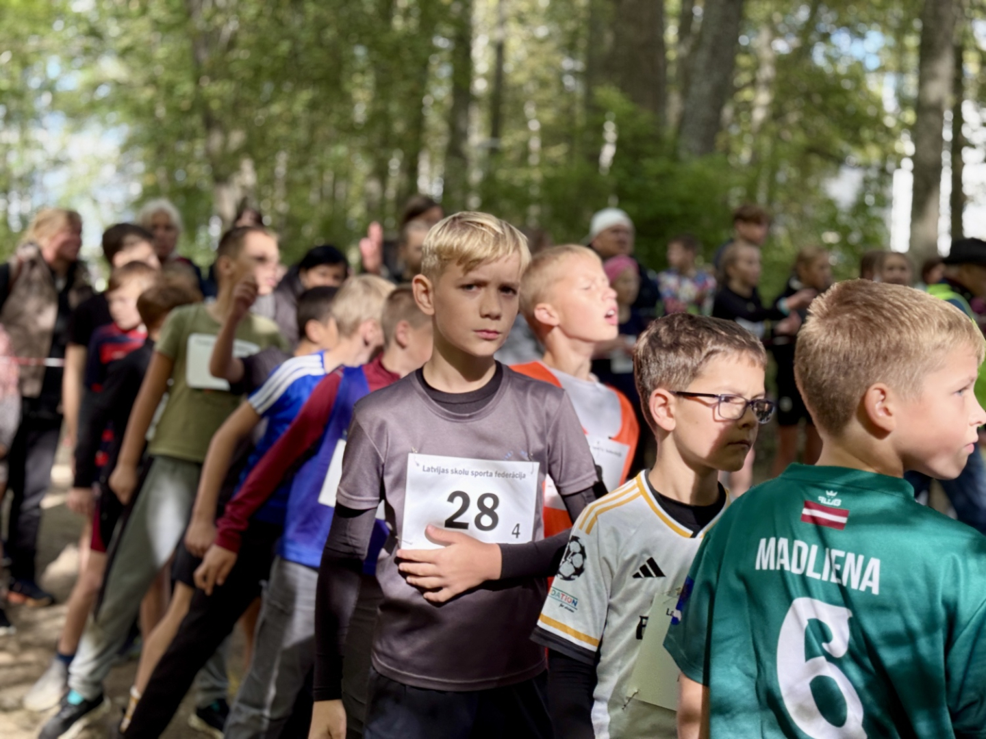 Latvijas Skolēnu 79. spartakiāde rudens krosa stafetēs Preiļos
