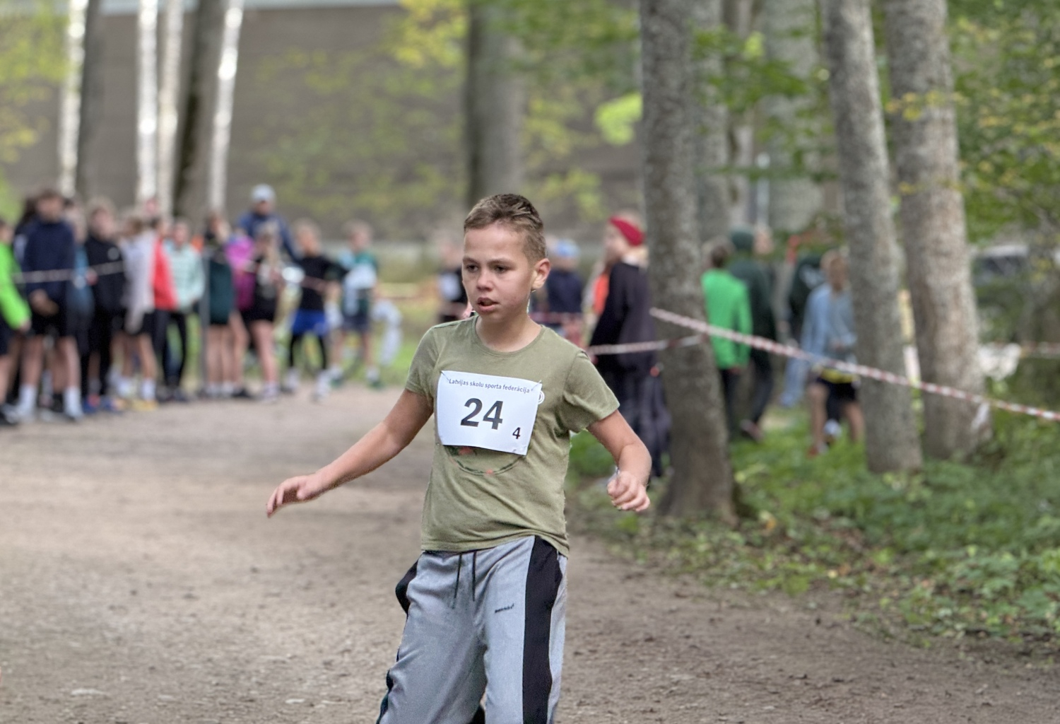 Latvijas Skolēnu 79. spartakiāde rudens krosa stafetēs Preiļos