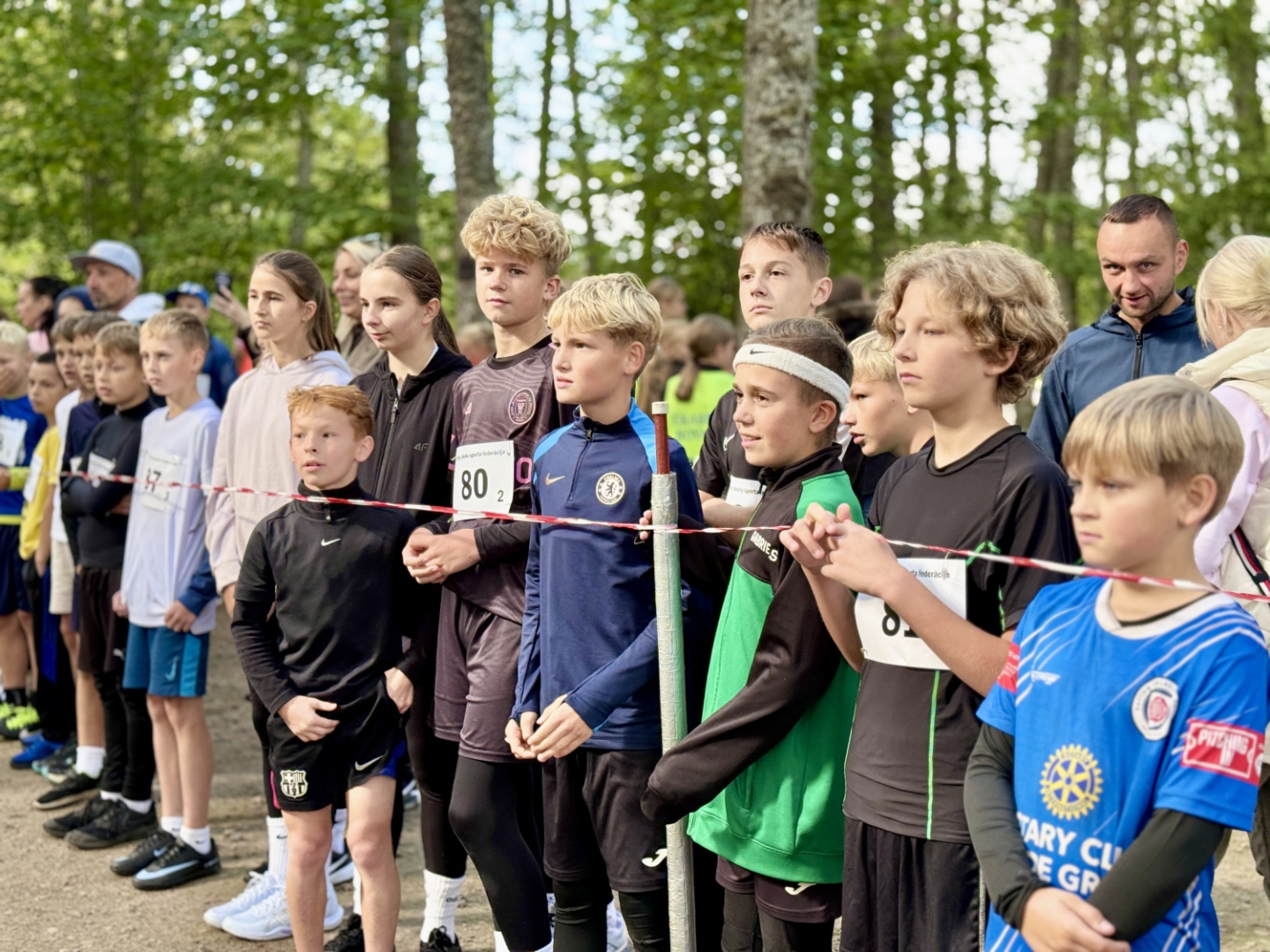 Latvijas Skolēnu 79. spartakiāde rudens krosa stafetēs Preiļos