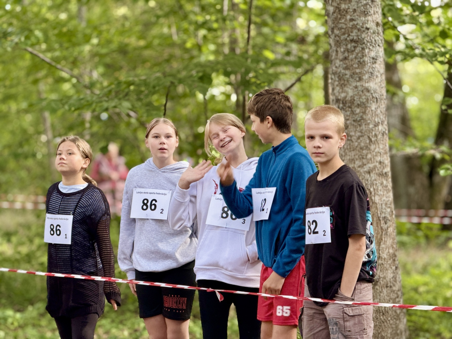 Latvijas Skolēnu 79. spartakiāde rudens krosa stafetēs Preiļos