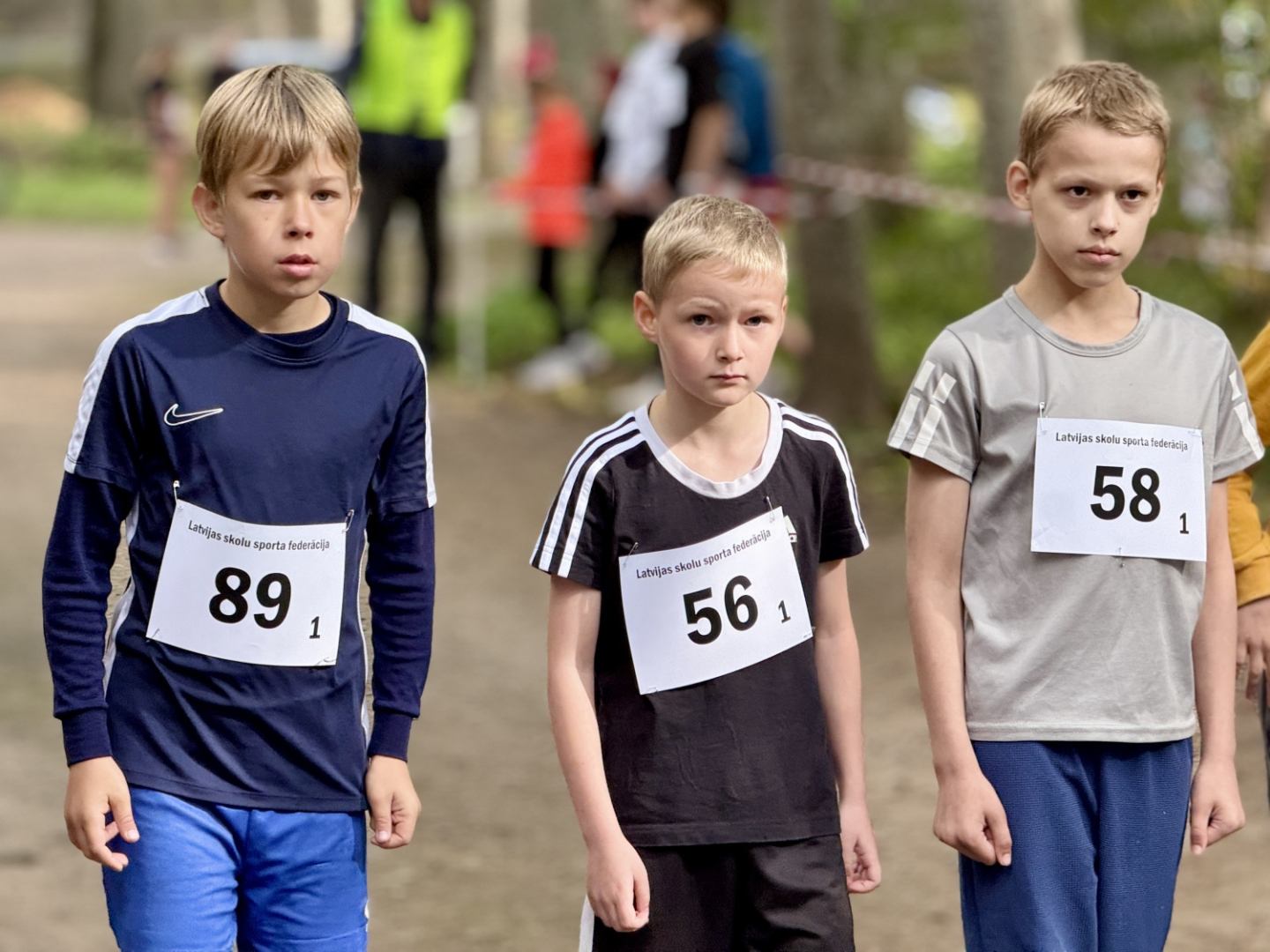 Latvijas Skolēnu 79. spartakiāde rudens krosa stafetēs Preiļos