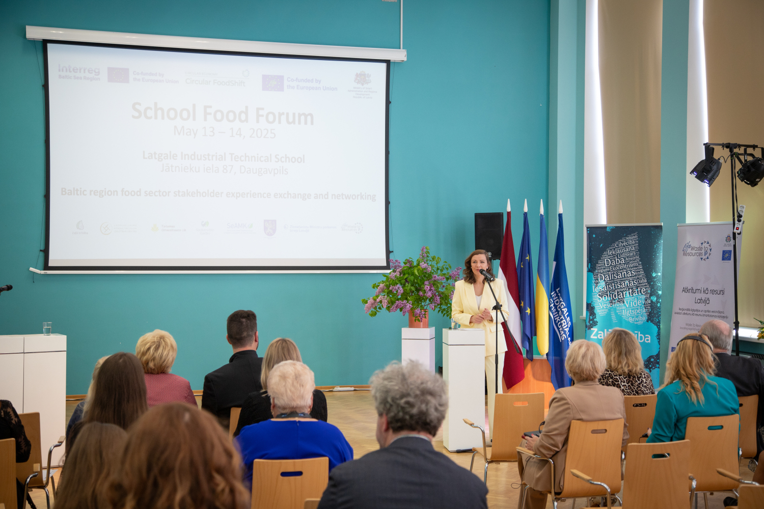Preiļu novada pārstāvji piedalās starptautiskajā skolu pārtikas forumā Daugavpilī