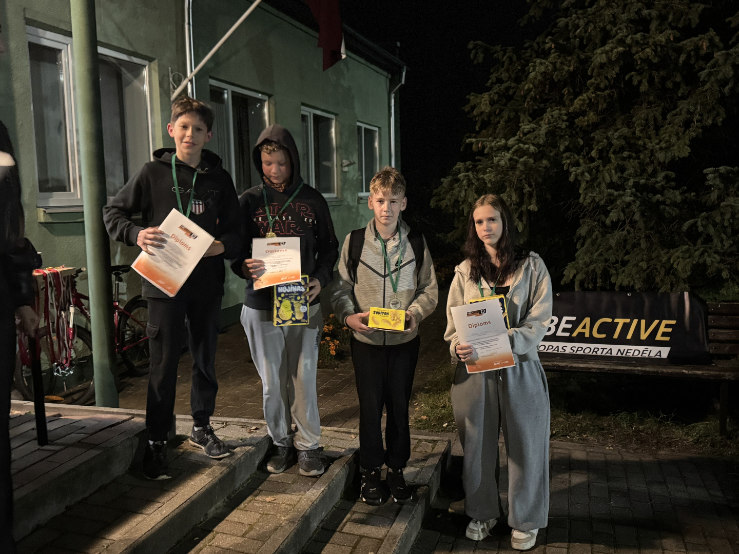 Riebiņos aizvadītas 7. nakts foto orientēšanās sacensības jauniešiem