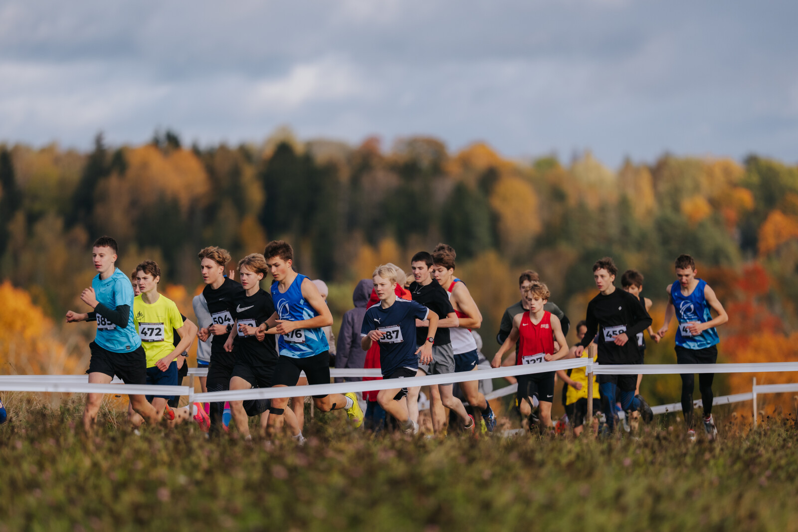 Preiļu BJSS vieglatlētu starti Latvijas čempionātā krosā