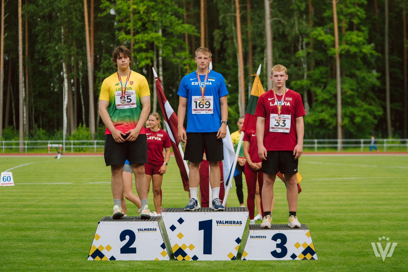 Preiļu novada BJSS vieglatlēti startē Baltijas komandu sacensībās U-16 un U-18