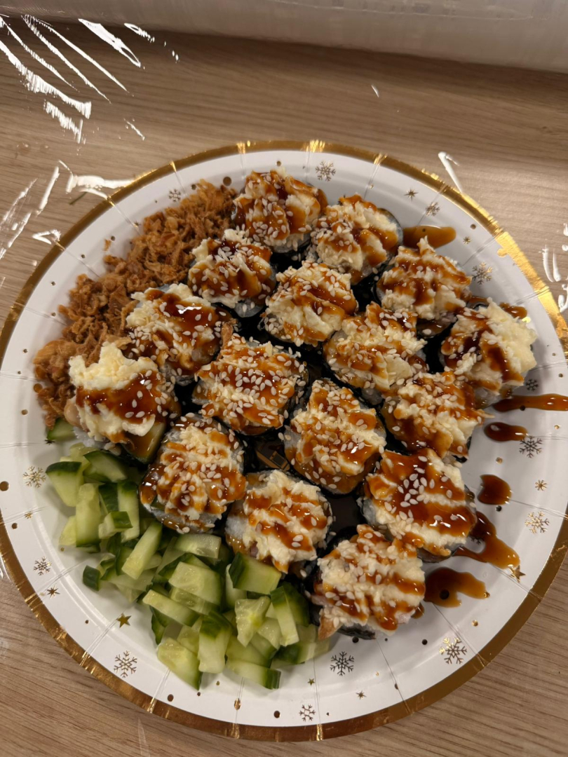 Ziemassvētku suši meistarklases jauniešiem Riebiņu MJIC "Pakāpieni" un Jauniešu centrā "Četri"