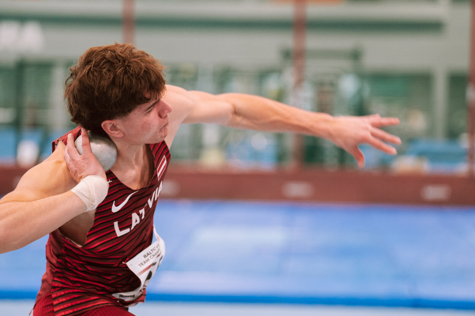 Preiļu novada Bērnu un jauniešu sporta skolas vieglatlēti startē Latvijas valsts U-18 izlasē