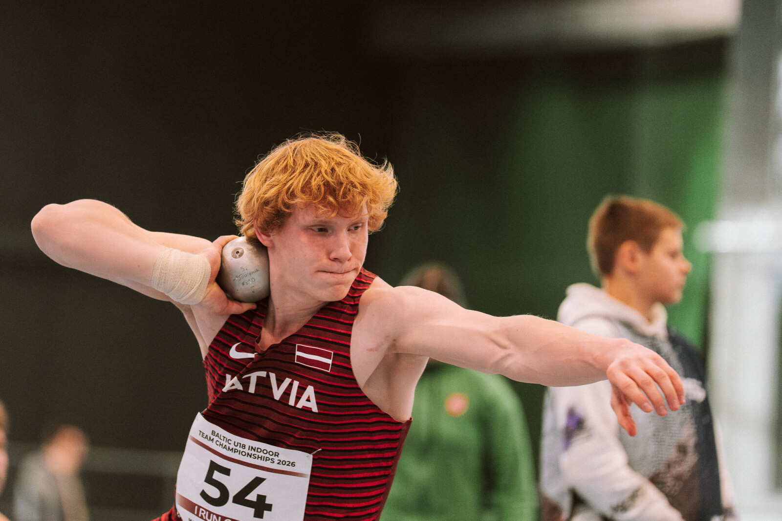 Preiļu novada Bērnu un jauniešu sporta skolas vieglatlēti startē Latvijas valsts U-18 izlasē