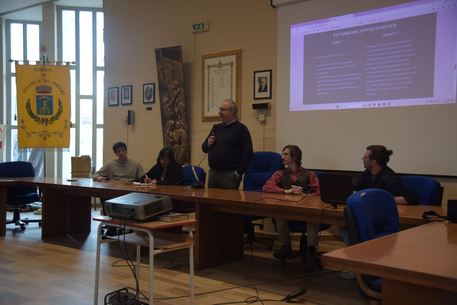 Projekta “Explaining Opportunities in the EU for Youth - EUth4YOU” ietvaros pašvaldības speciālisti gūst pieredzi Itālijā