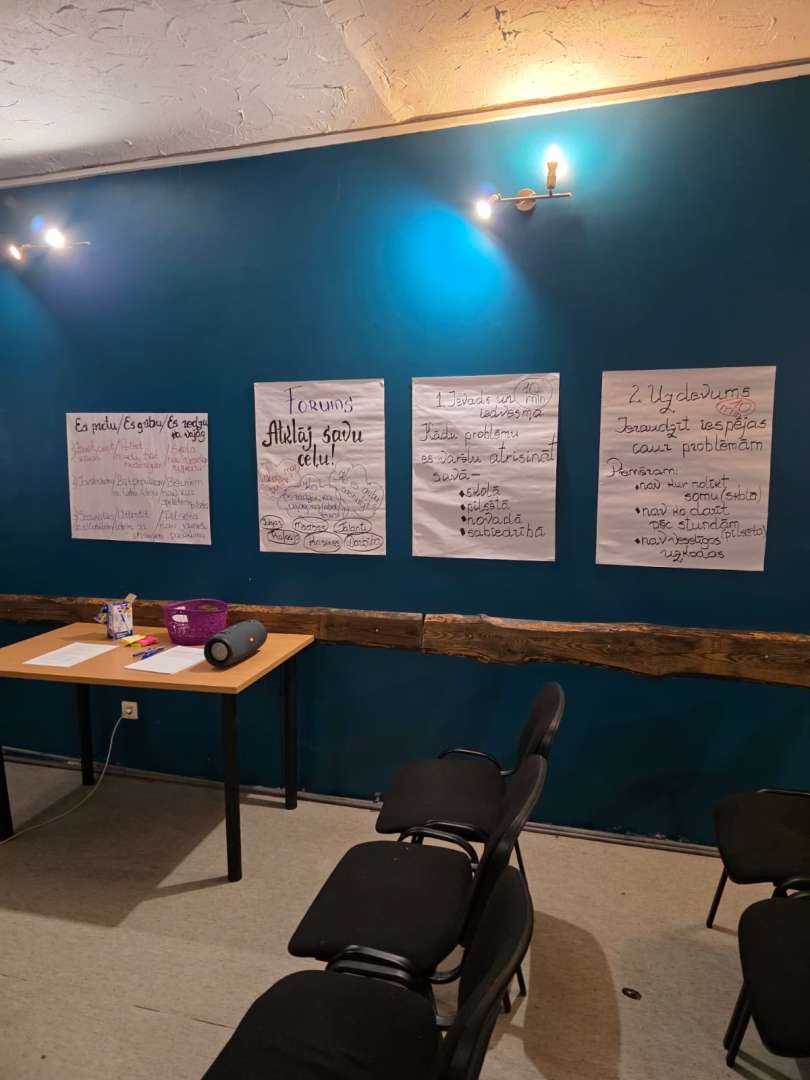 Preiļu jauniešu centrā “Četri” aizvadīts karjeras mini forums “Atklāj savu ceļu!”
