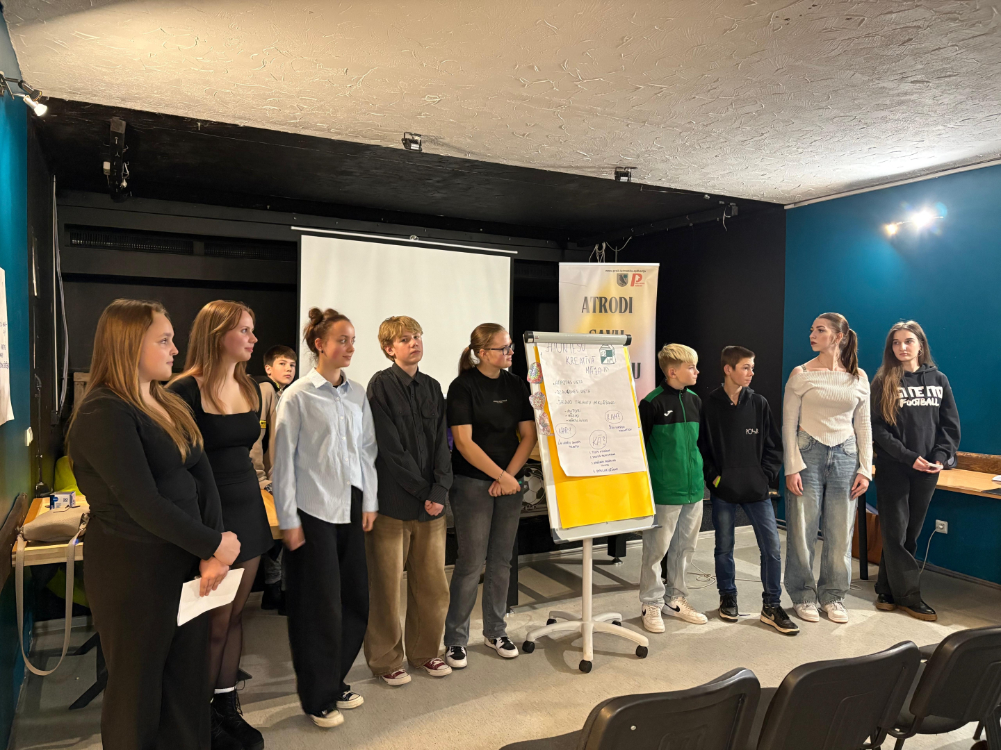 Preiļu jauniešu centrā “Četri” aizvadīts karjeras mini forums “Atklāj savu ceļu!”