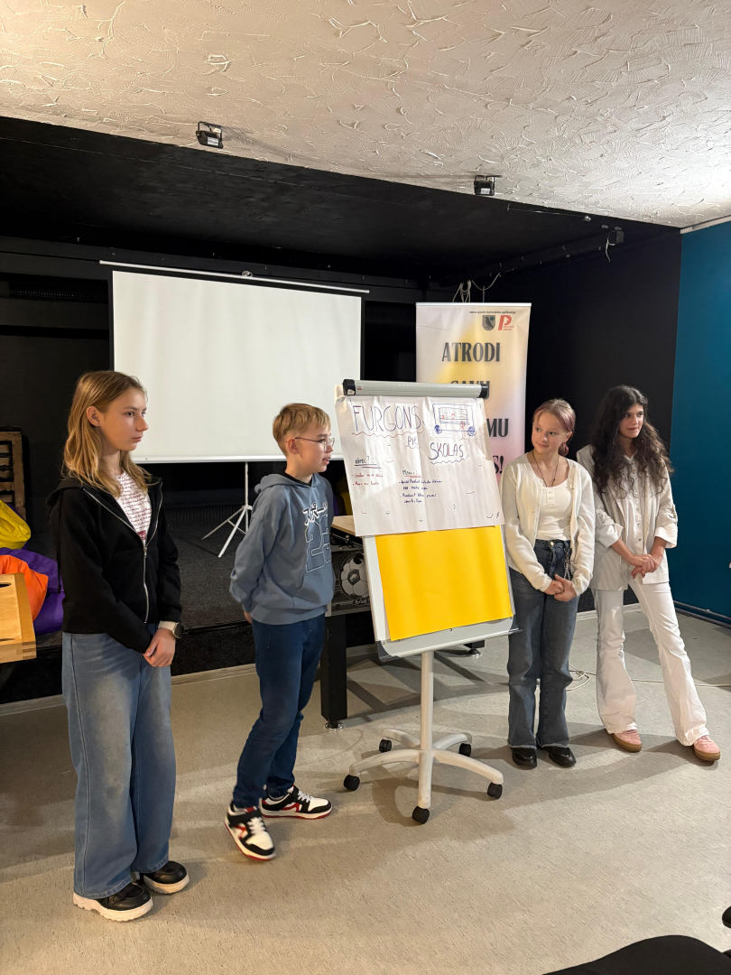 Preiļu jauniešu centrā “Četri” aizvadīts karjeras mini forums “Atklāj savu ceļu!”